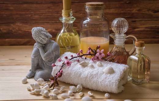 Buddha towel blossoms