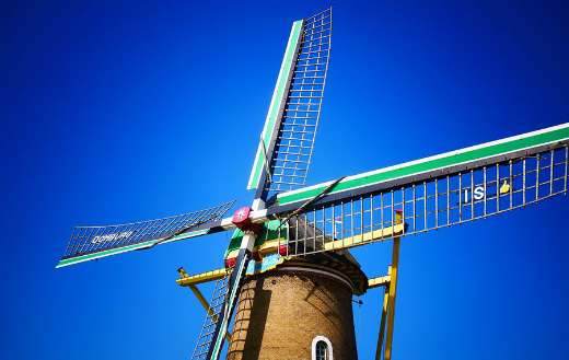 Windmill wind turbine Netherlands