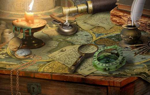 History stuff travel map