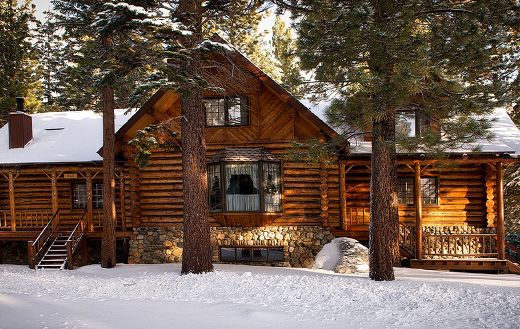 Log cabin rustic architecture