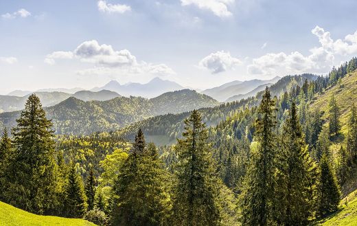 Beautiful Alpine nature landscape