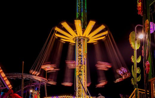 Night lights rides puzzle