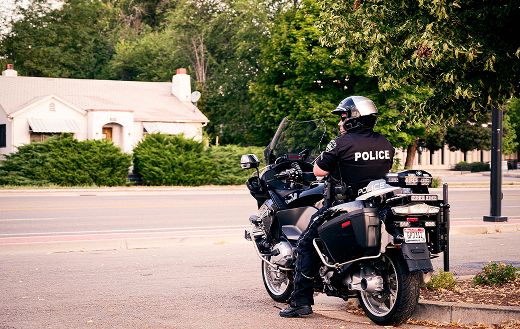 Police motorcycle puzzle