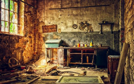 Abandoned workshop puzzle