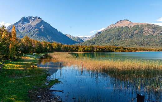Nature mountains lake puzzle