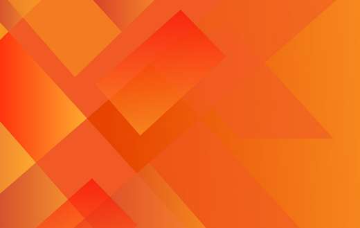 Banner background bright orange