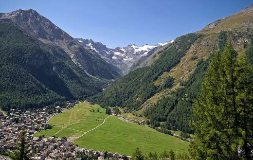 Valley nature mountains puzzle