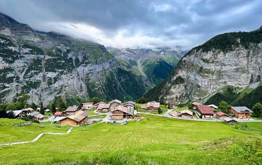 Switzerland beauty puzzle