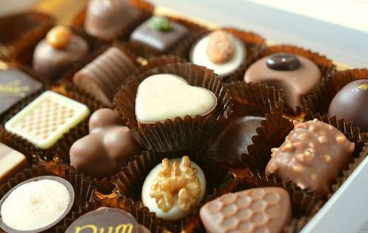 Chocolates foods sweets