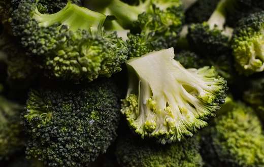 Raw healthy broccoli vegetable