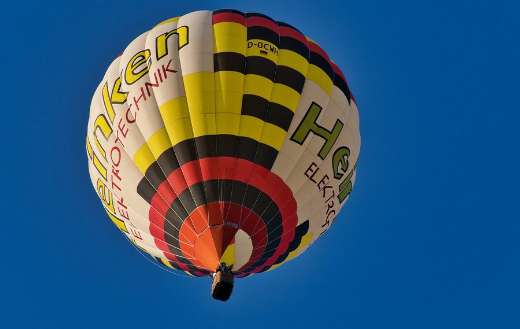 Ride hot air balloon