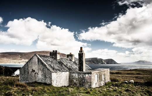 Ireland abandoned house puzzle