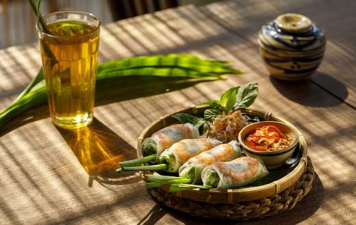 Vietnamese spring roll puzzle
