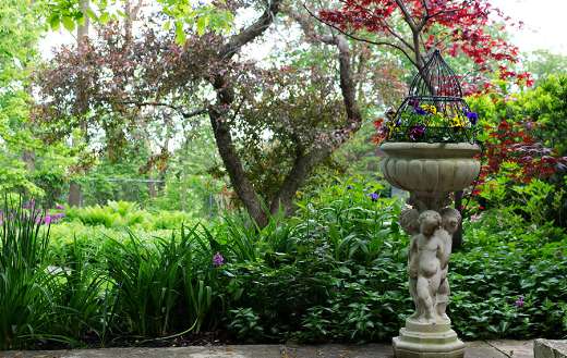 A wildlife garden puzzle