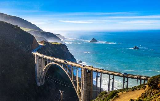 Big sur bridge California puzzle