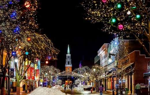 Christmas lights illuminated online