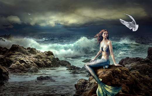 Mystical mermaid puzzle