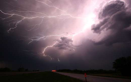 Thunder lightning storm puzzle