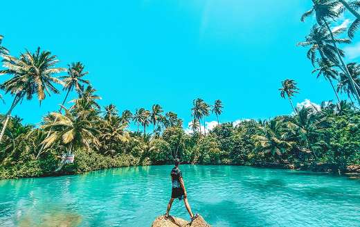 Beautiful view Baganga Davao Oriental Philippines