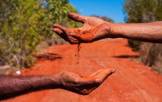 Aboriginal Australians passing knowledge newer generations
