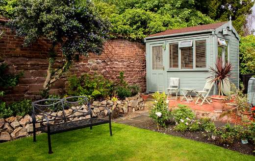 Home pub pretty residential garden puzzle