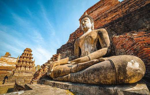 Buddha statue ruins online