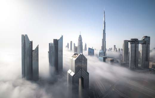 City space Dubai skyline puzzle