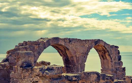 Cyprus kourion site mediterranean
