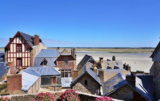 Mont Saint Michel village