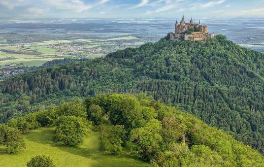 Hohenzollen panorama castle