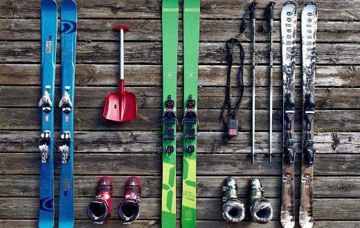 Ski equipments online
