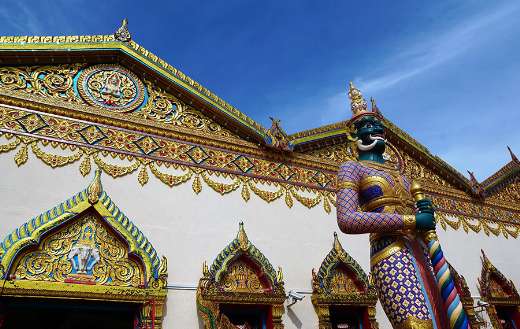 Buddha ornament art temple