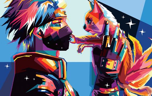 Anime background online