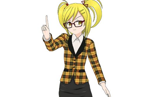 Moe guidance manga girl