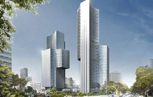 City building architecture