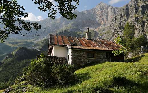 Alpine cabin Austria puzzle