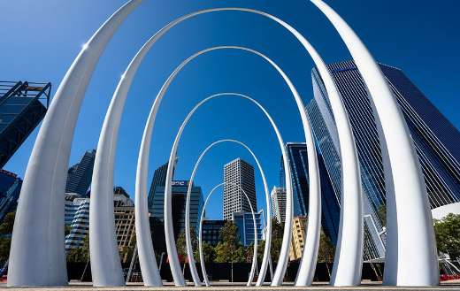 Building skyline cityline