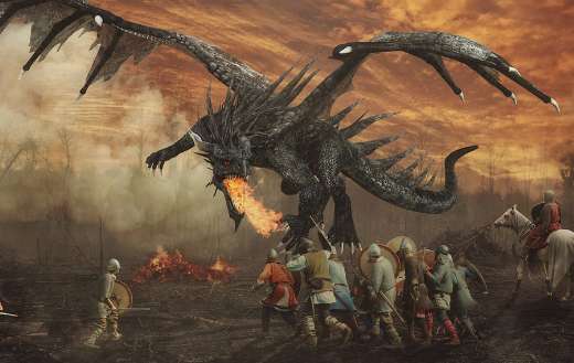 Dragon knights royalty