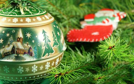 Christmas bullet fir tree