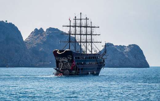 Turkey sea black ship