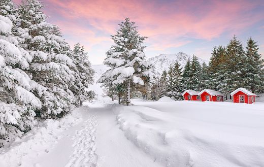 Fantastic landscape of Lofoten