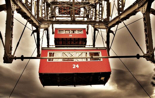 Structure ferris wheel