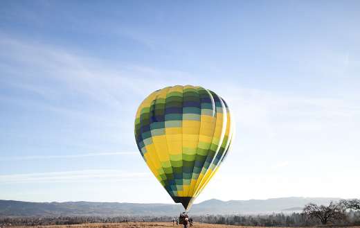 Adventure with air balloon