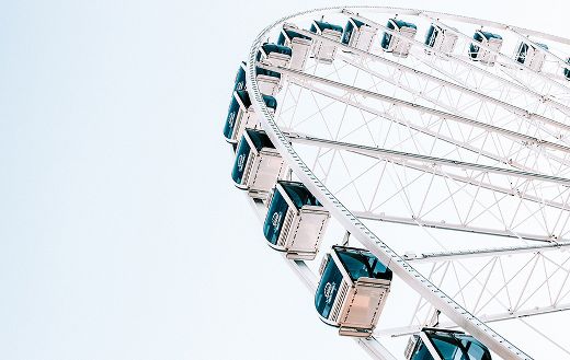 Ferris wheel childhood ride