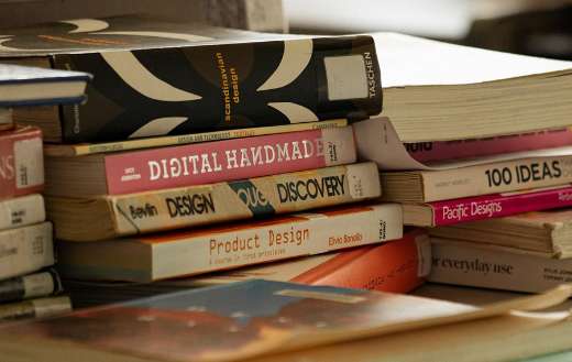 Books design ideas puzzle