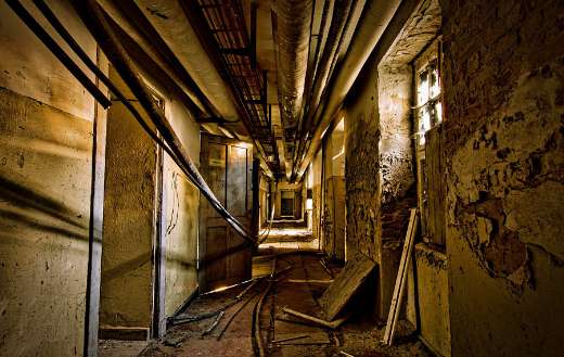 Lost bandoned cellar basement