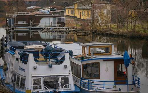 Steam boat water way