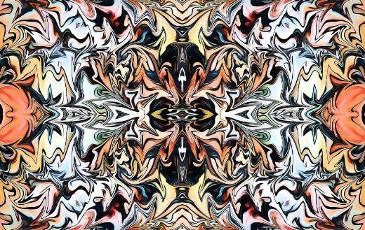 Kaleidoscope abstract puzzle