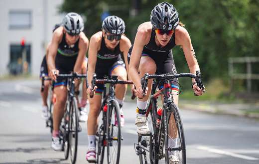 Road bike women cycling puzzle