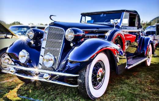 Car show classic vintage